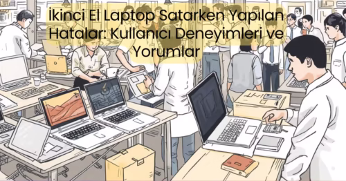 İkinci El Laptop Satarken Yapılan Hatalar Kullanıcı Deneyimleri ve Yorumlar