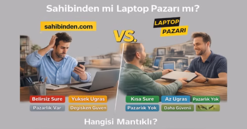Sahibinden mi Laptop Pazarı mı? Cihaz Satarken Hangisi Daha Mantıklı