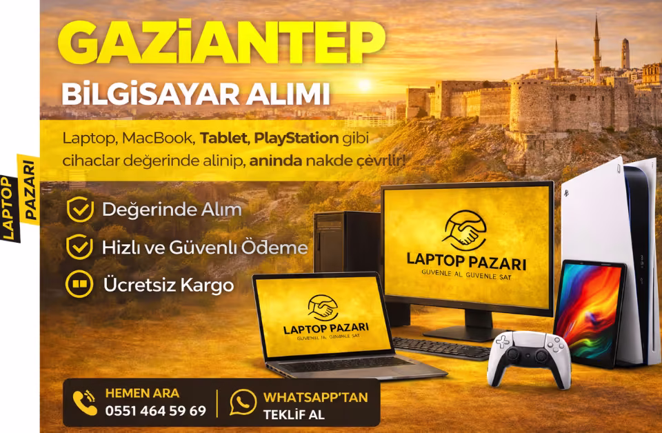 gaziantep bilgisayar sat