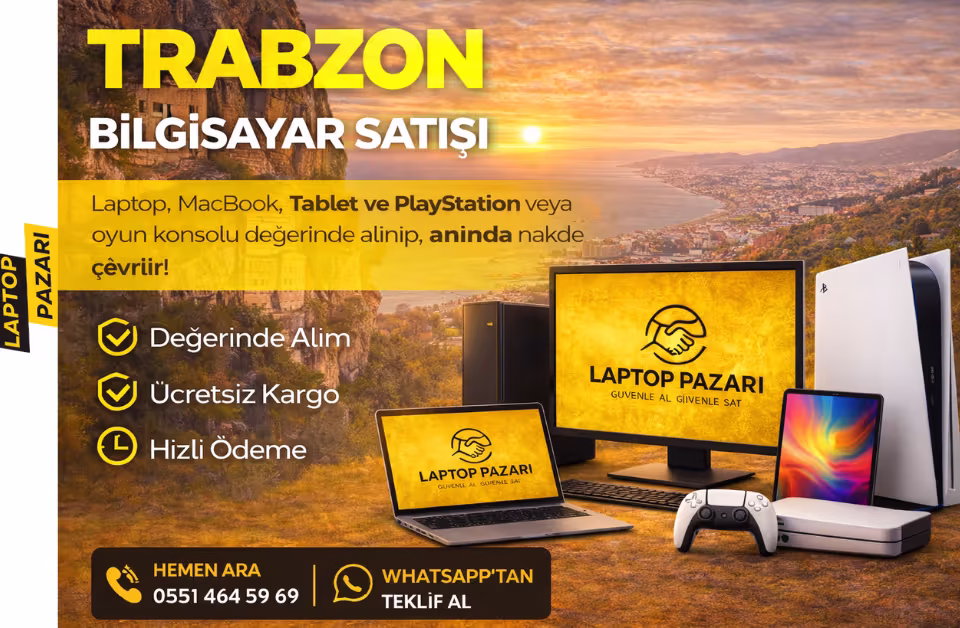 trabzon bilgisayar sat